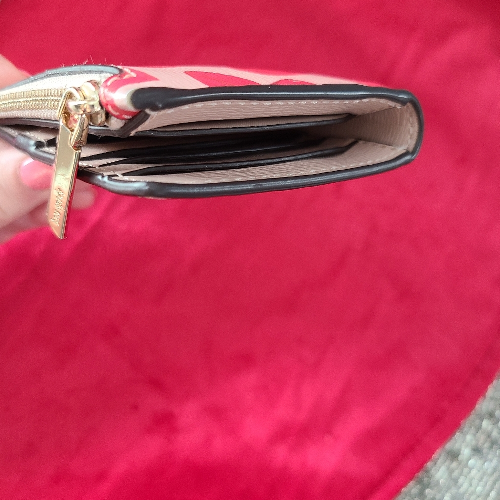 Kate Spade ❤ Heart Wallet Red & Pink - Picture 13 of 15